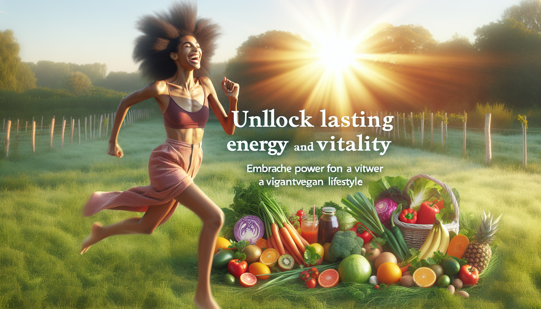 Unlock Lasting Energy and Vitality with the Power of a Vibrant Vegan Lifestyle