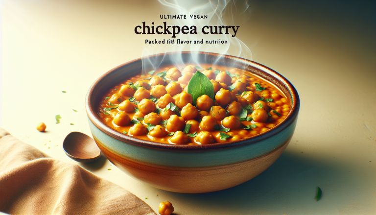 Discover the Ultimate Easy Vegan Chickpea Curry Packed with Flavor and Nutrition!