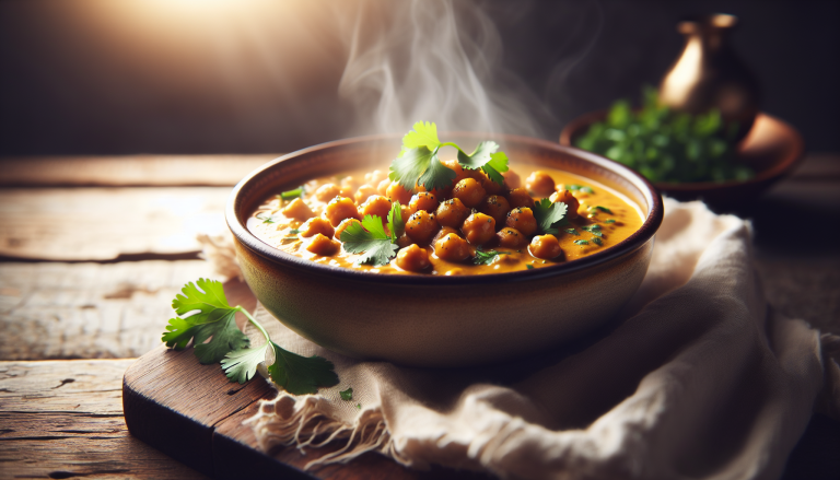 Discover the Irresistible Flavor of Creamy Vegan Chickpea Curry